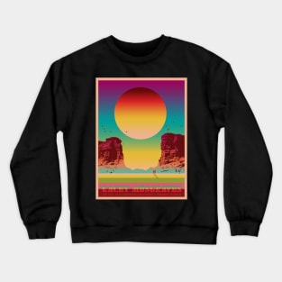 red rocks amphitheatre morrison Crewneck Sweatshirt